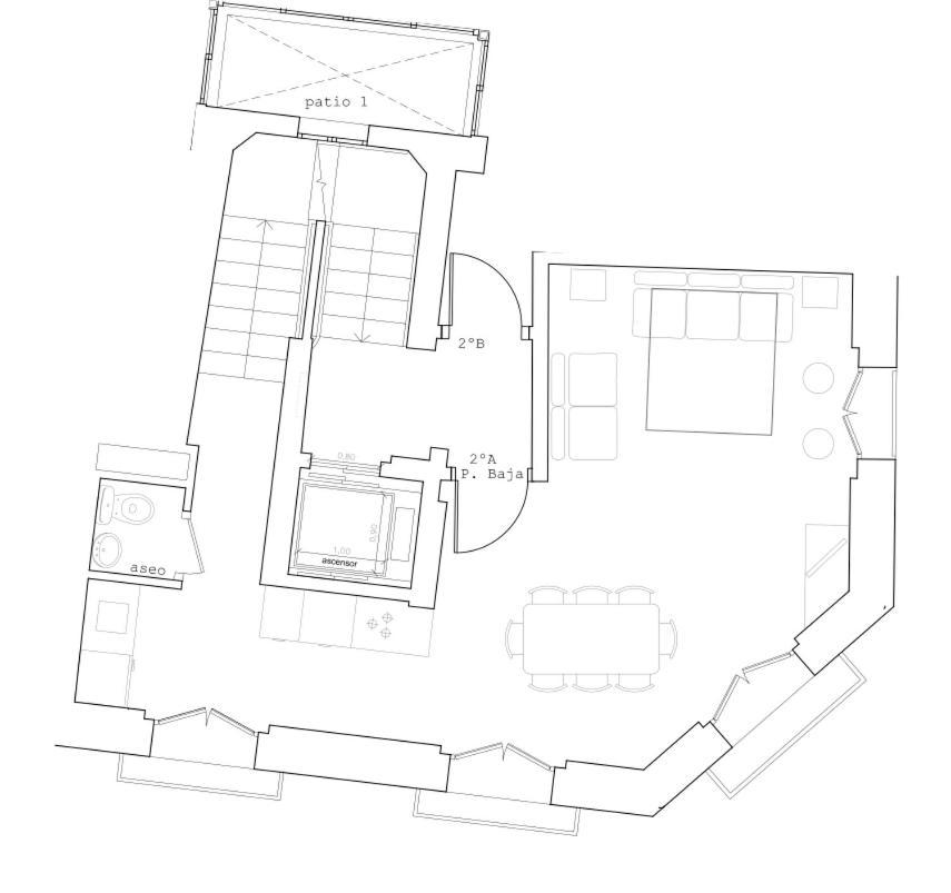 Hostly Acetres 2a-penthouse In Center-fibre-parking Opt Apartment